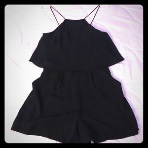 Black romper from express